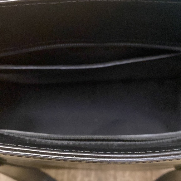 Louis Quatorze Maroquinerie leather Vintage shoulder leather black purse - Picture 14 of 14